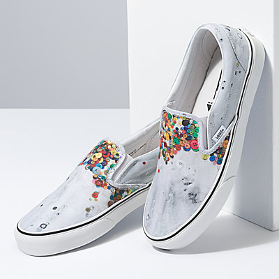 Vans X MOCA Brenna Youngblood Classic Slip-On Shoes 3