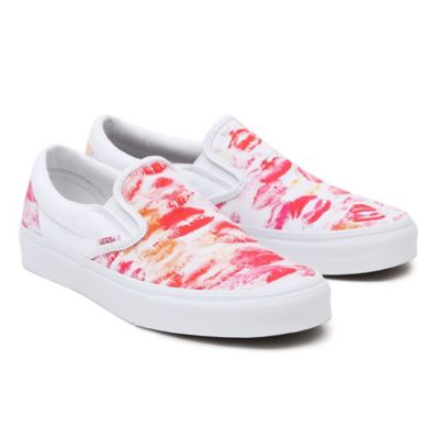 White best sale colorful vans