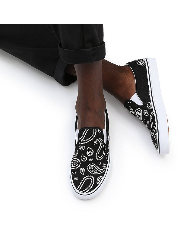 Peace Paisley Classic Slip-On Shoes 3