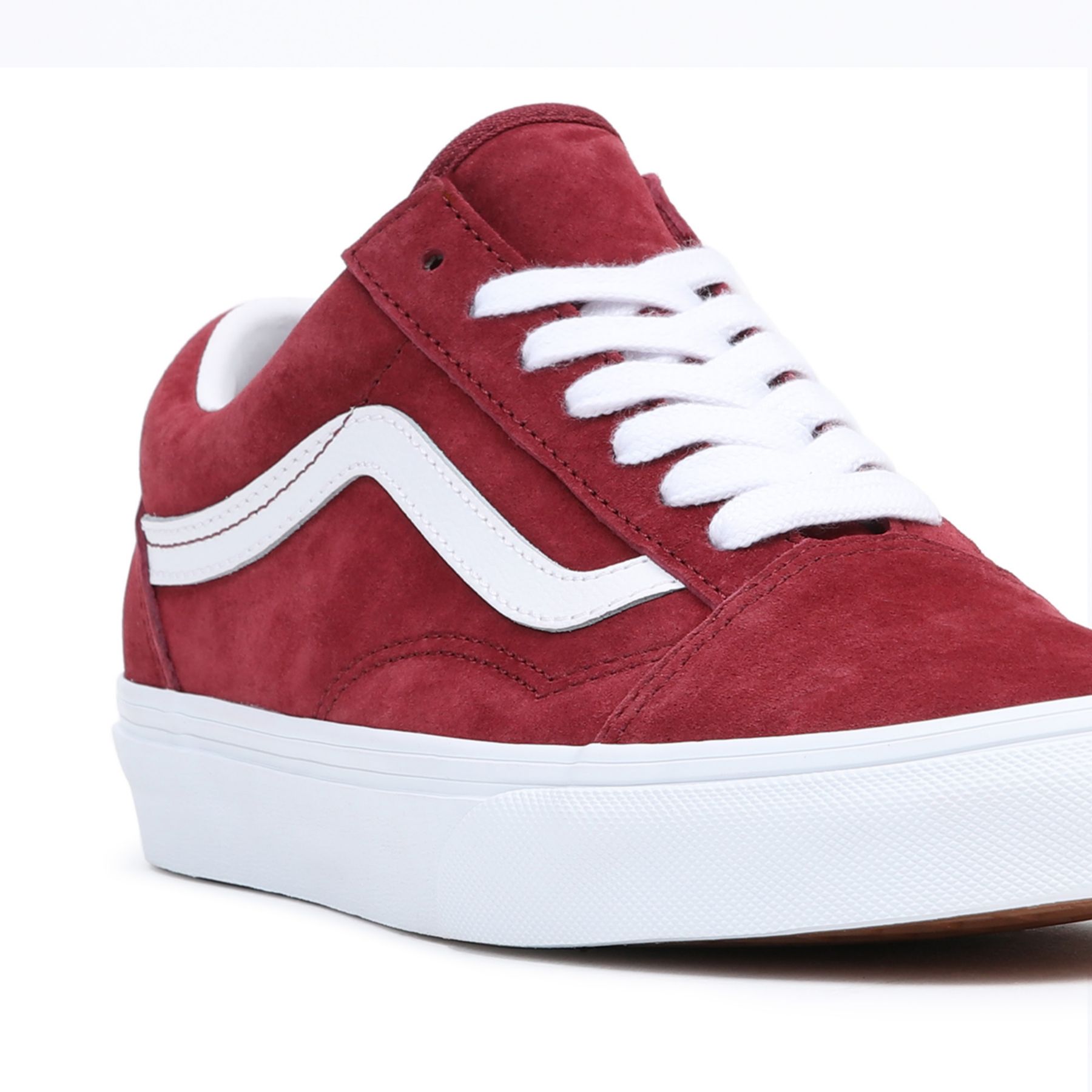 Vans old skool rouge store carreaux