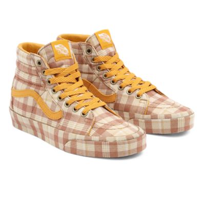 Vans sk8 hot sale hi plaid