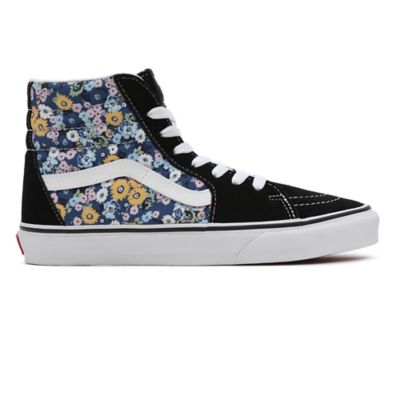 Flower best sale print vans