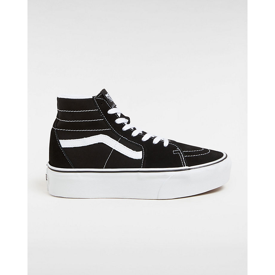 Vans Sk8-hi Tapered Stackform Shoe(black/true White)