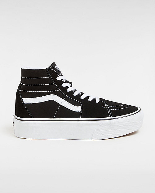 Vans Sk8-hi Tapered Stackform Shoe(black/true White)