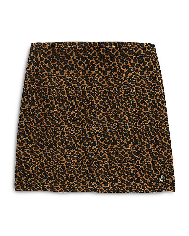 Falda con estampado de leopardo Strauberry 1