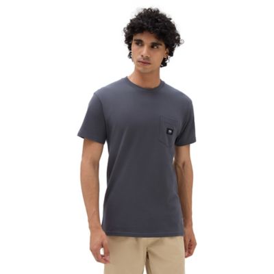 VANS Woven Patch Pocket T-shirt (asphalt) Men Grey | VN0A5KD91O7 ...