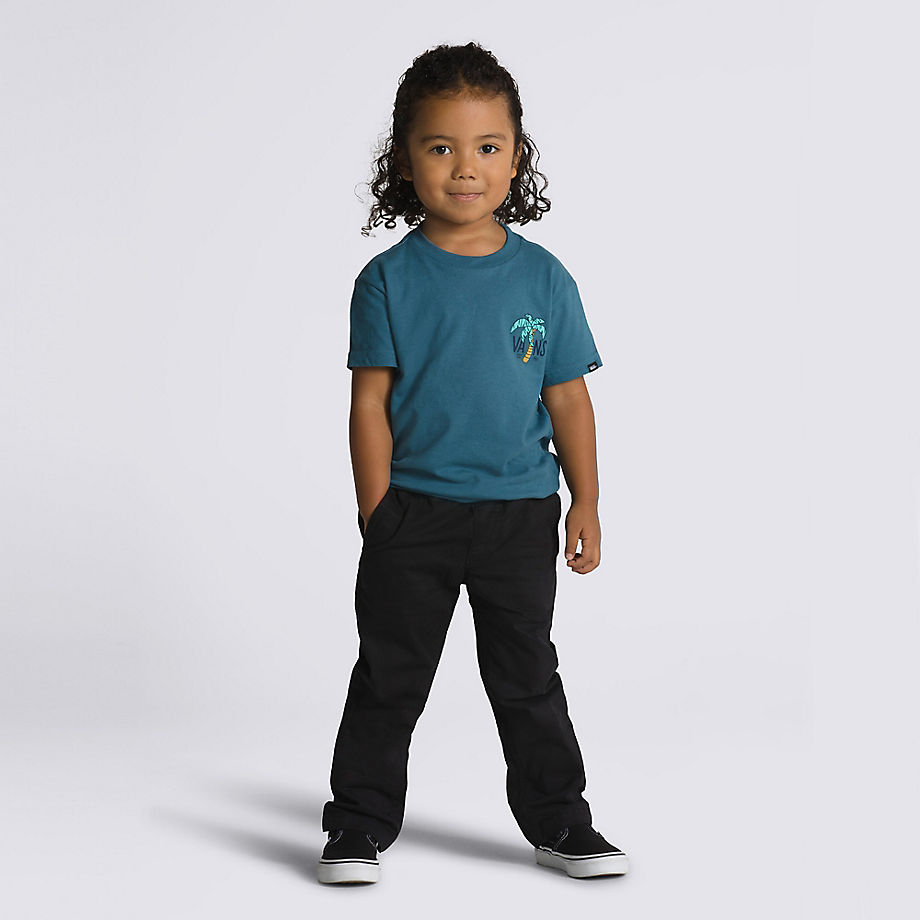 Vans Little Kids Range Elastic Waist Trousers (2-8 Years) (black) Little Kids Black