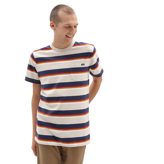 T-shirt Signal Stripe Pocket Crew | Vans