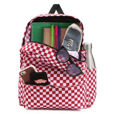 Sac a dos vans old skool store homme rouge