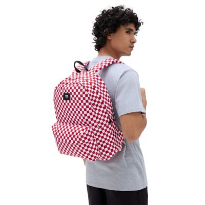 Vans backpack deals checkerboard