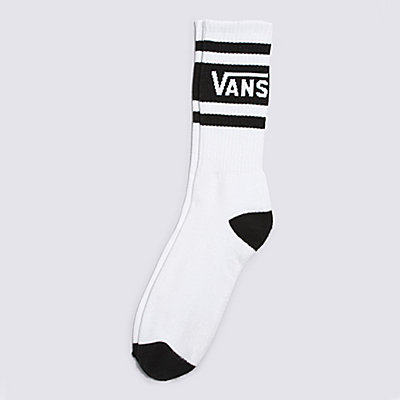 Vans Drop V Crew Socks (1 Pair) | White | Vans