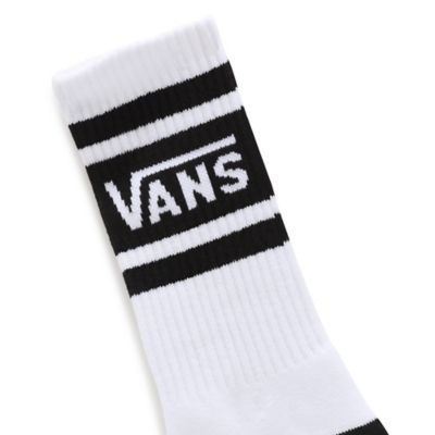 Calcetines altos de niños Drop V de Vans, 1-6 años (1 par), Blanco