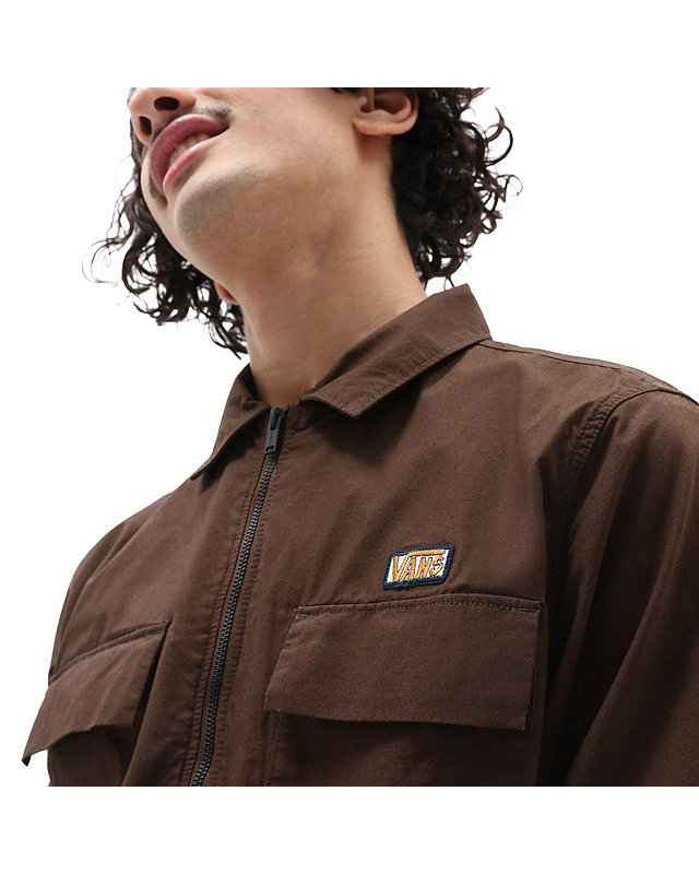 Camicia con zip Workwear Colour Multiplier