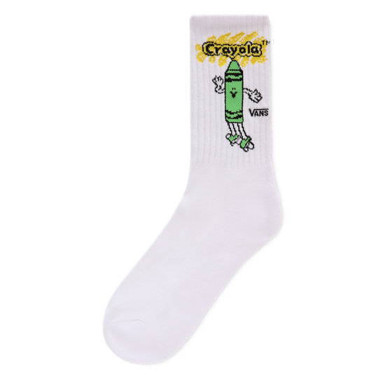 Vans X Crayola Crew-sokken voor jongens 31,5-38 (1 paar) | Vans