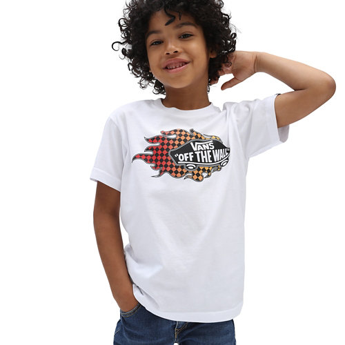 T-shirt+Flame+Vans+Enfant+%282-8+ans%29