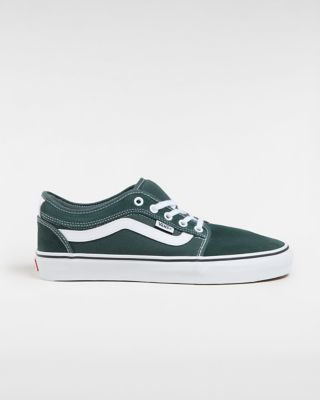 Vans Chukka Low Sidestripe Shoes (green Gables/true White) Unisex Green