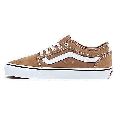 Chukka Low Sidestripe Shoes | Brown | Vans