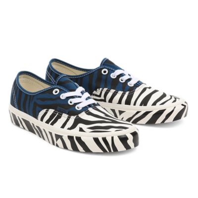 Animal Authentic Shoes Blue, Multicolour Vans