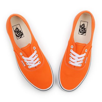 Vans authentic on sale womens Orange