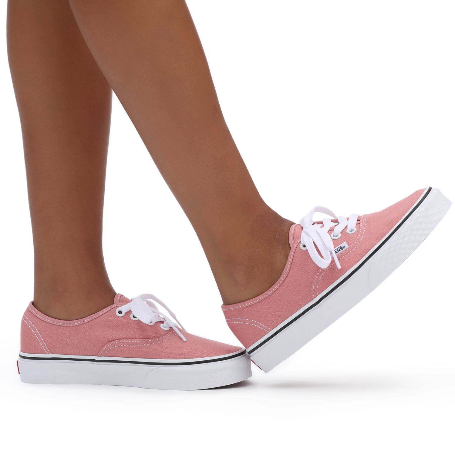 Vans authentic 2024 noir et rose