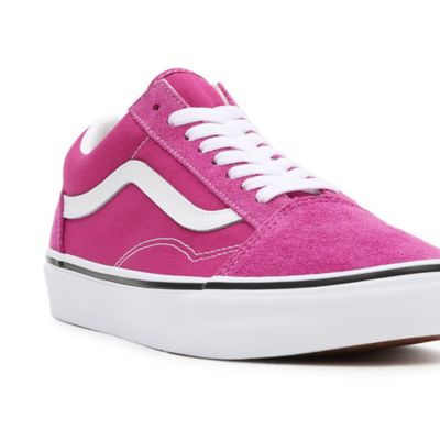 Pink old clearance skool vans womens