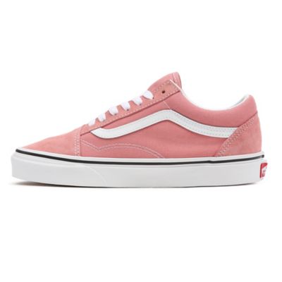 pink old skool vans checkerboard