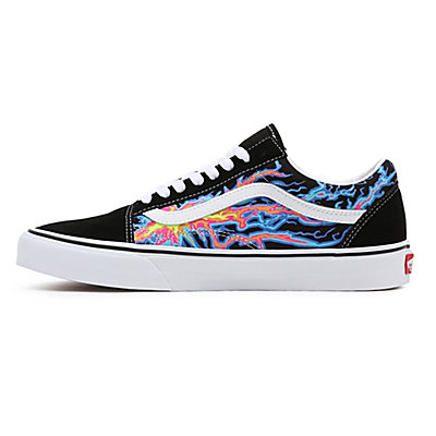 Electric Flame Old Skool Shoes