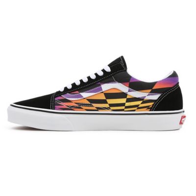 Multicolor old cheap skool vans