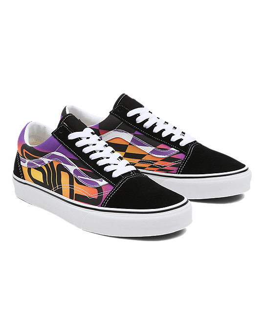 Graphic Check Old Skool Shoes | Vans