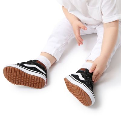 Zapatillas de bebé con cierre adherente Sk8-Mid Reissue MTE-1 con (1-4 | Negro |