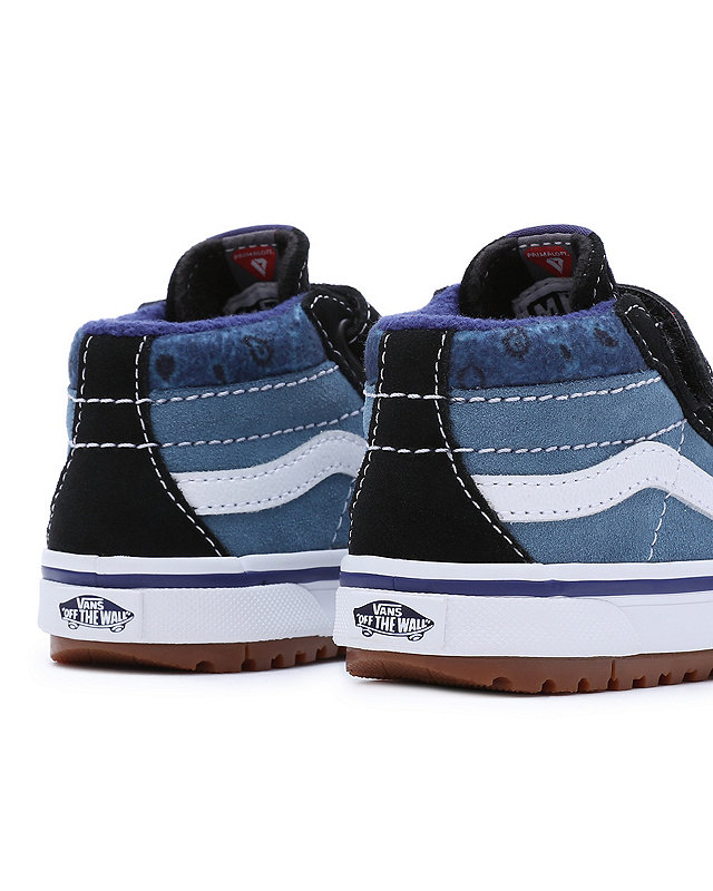 Toddler Paisley Sk8-Mid Reissue MTE-1 Hook and Loop Shoes (1-4 Years) 6
