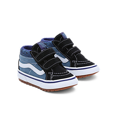 Toddler Paisley Sk8-Mid Reissue MTE-1 Hook and Loop Shoes (1-4 Years) 1