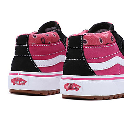 Kleine Kinder Paisley Sk8-Mid Reissue MTE-1 Schuhe mit Klettverschluss (4-8 Jahre)
