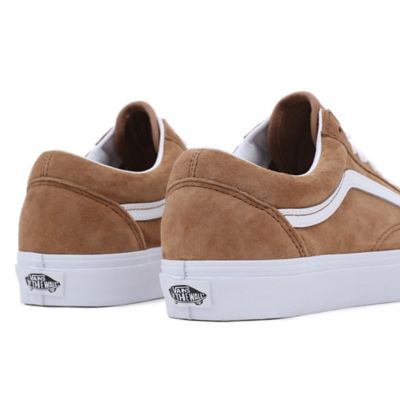 Vans old cheap skool marron daim