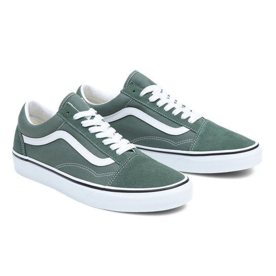 hostess jeans Debtor Color Theory Old Skool Shoes | Green | Vans