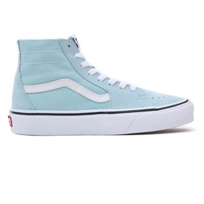 Baby blue vans store high top