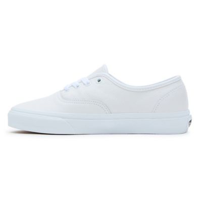 Vans classic hot sale white leather