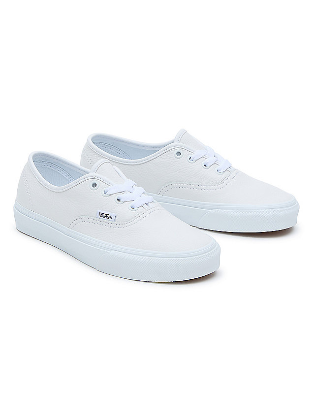 Leather Authentic Shoes | White | Vans