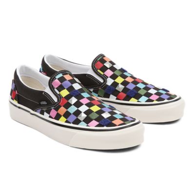 Anaheim Factory Classic Slip-On 98 DX Shoes | Black, Multicolour | Vans