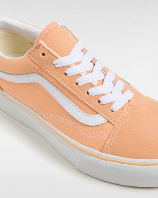 Orange vans shoes womens online