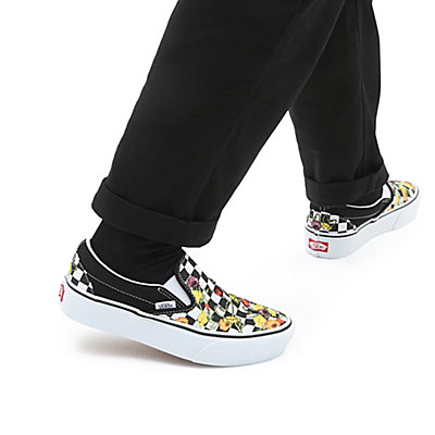 Canal nuestra radical Zapatillas Classic Slip-On con plataforma | Negro, Multicolour | Vans
