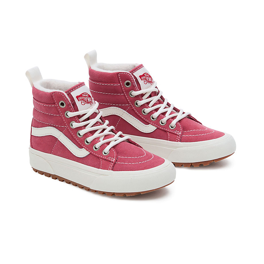 Vans Youth Sk8-hi Mte-1 Shoes (8-14 Years) (holly Berry) Youth Red