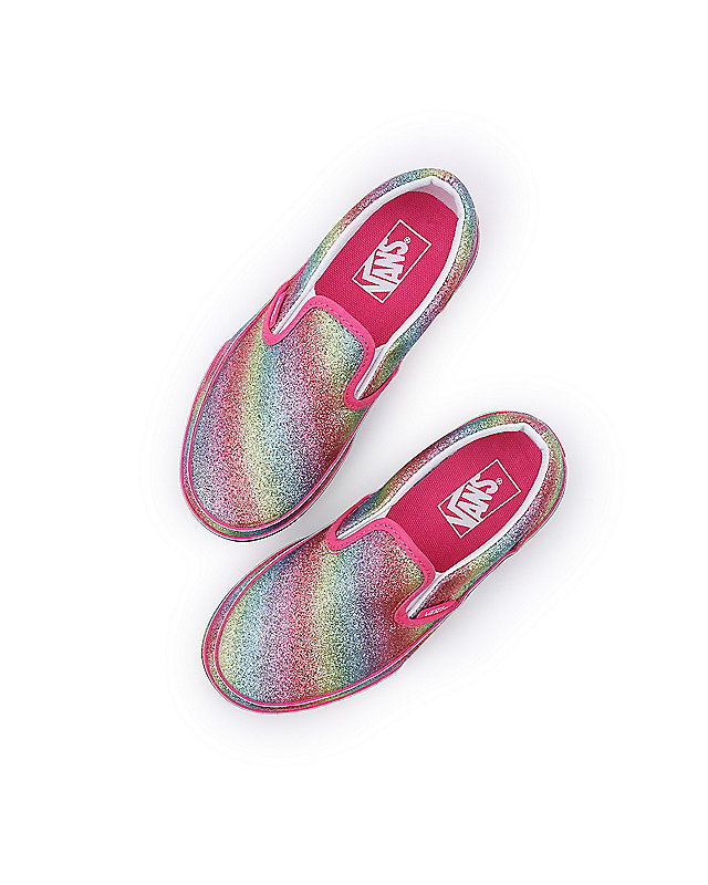 Kids Glitter Classic Slip-On Shoes (4-8 years) 2