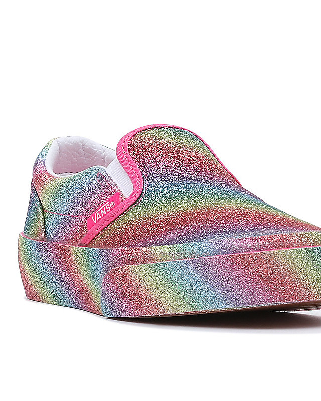 Kids Glitter Classic Slip-On Shoes (4-8 years) 7