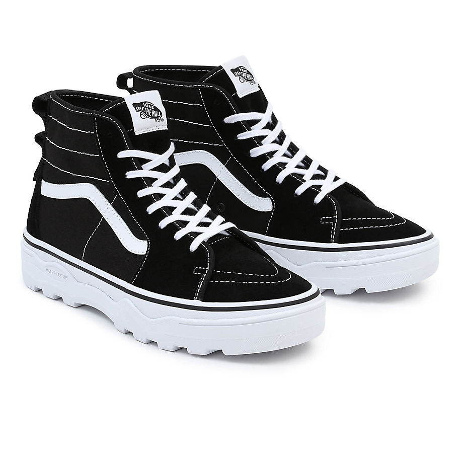 Vans Sentry Sk8-hi Wc Shoes (black/white) Women Black