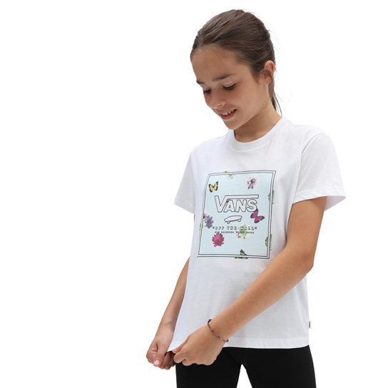 T-shirt Box Butter Floral para rapariga (8-14 anos) | Vans