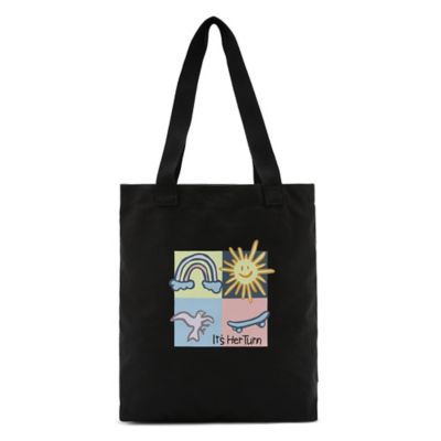 Vans black cheap tote bag