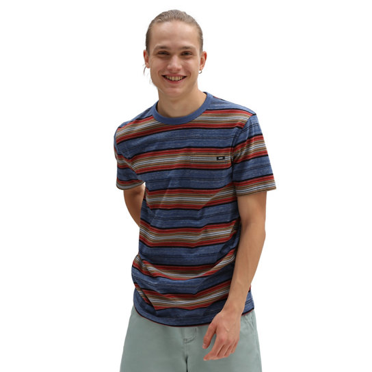 T-shirt Mesa Stripe Pocket Crew | Vans