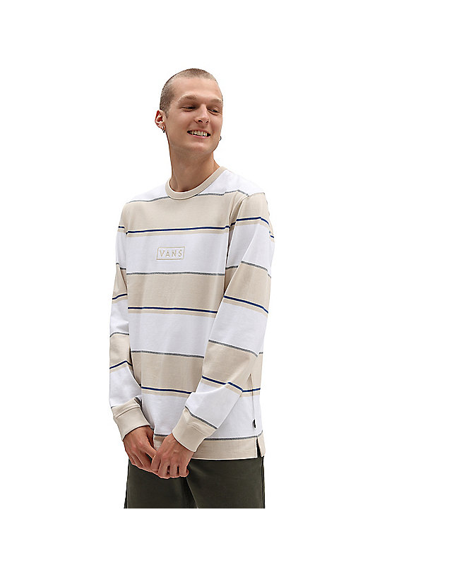Easy Box Bold Stripe Long Sleeve T-shirt 1