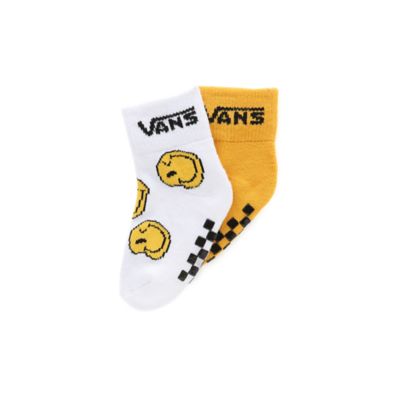 Calcetines de bebé V Classic (2 Pares) Amarillo | Vans